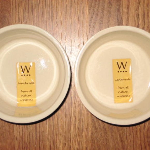 Waechtersbach Dipping Bowls Set of 2 NWT Pure Nature Pure Moon Brown Beige Rare - Picture 2 of 7
